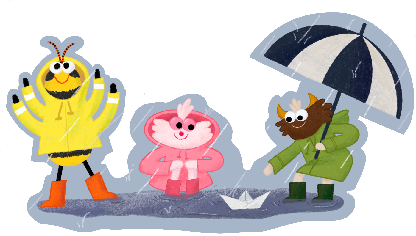 April 2025 - Rainy Day - Exclusive Patreon Sticker