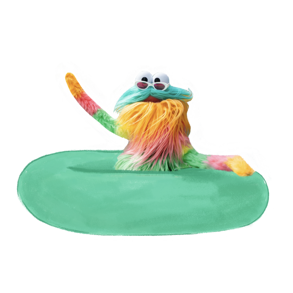 2026 July Sticker - Sherbert Summer - Patreon Exclusive