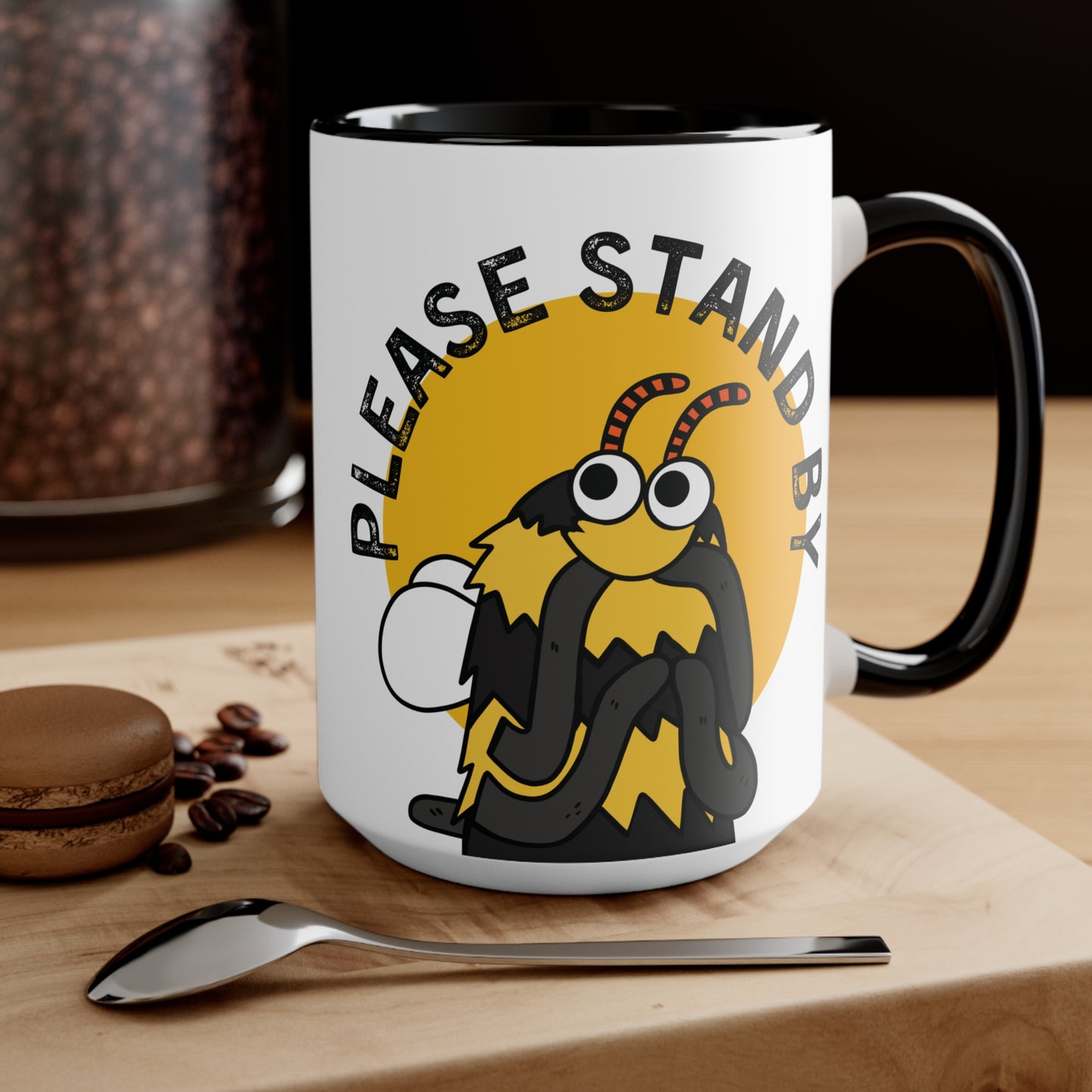 "Please Stand By" Ceramic Mug