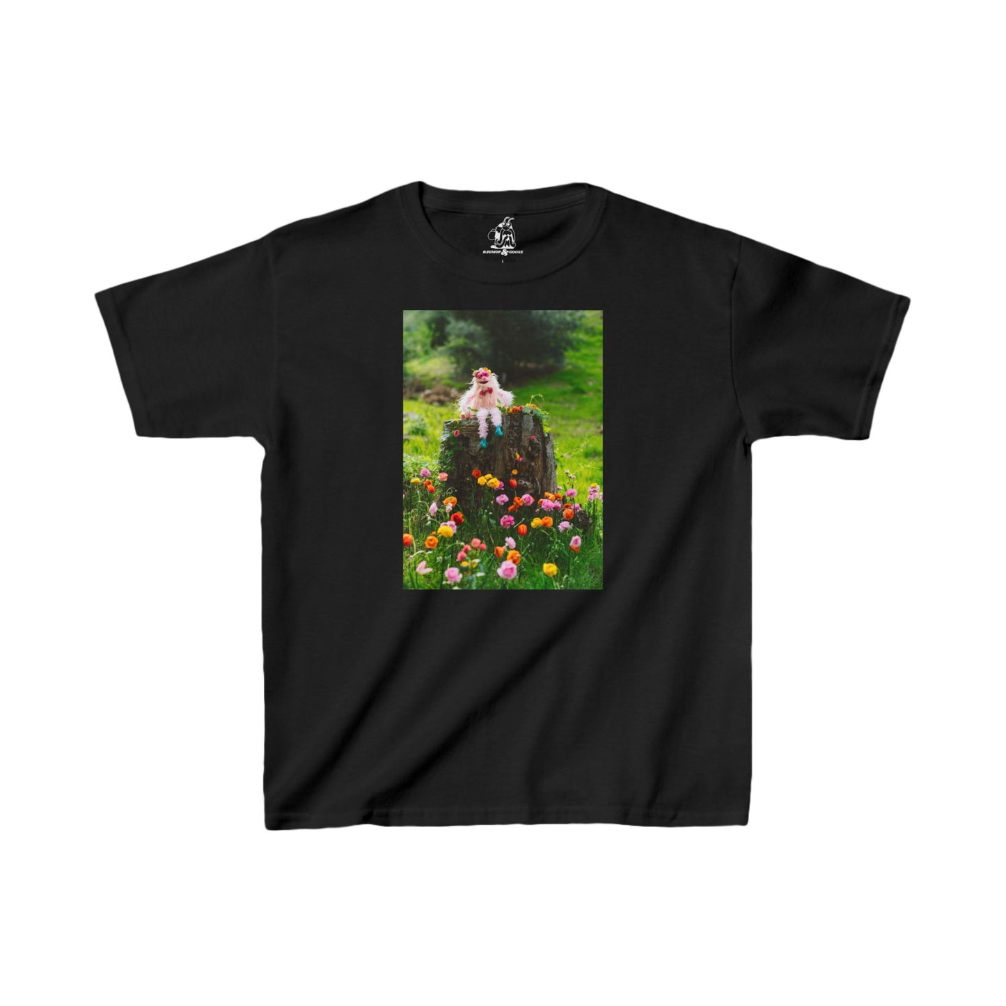 Kids - Pinky In Flowers T-Shirt