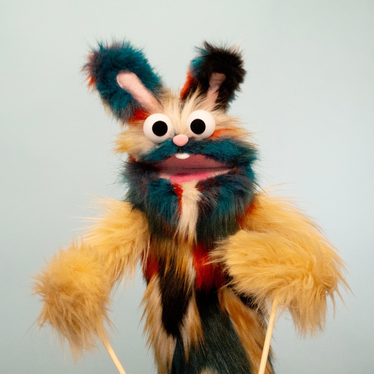 Bunny Toad - Hand & Rod Puppet