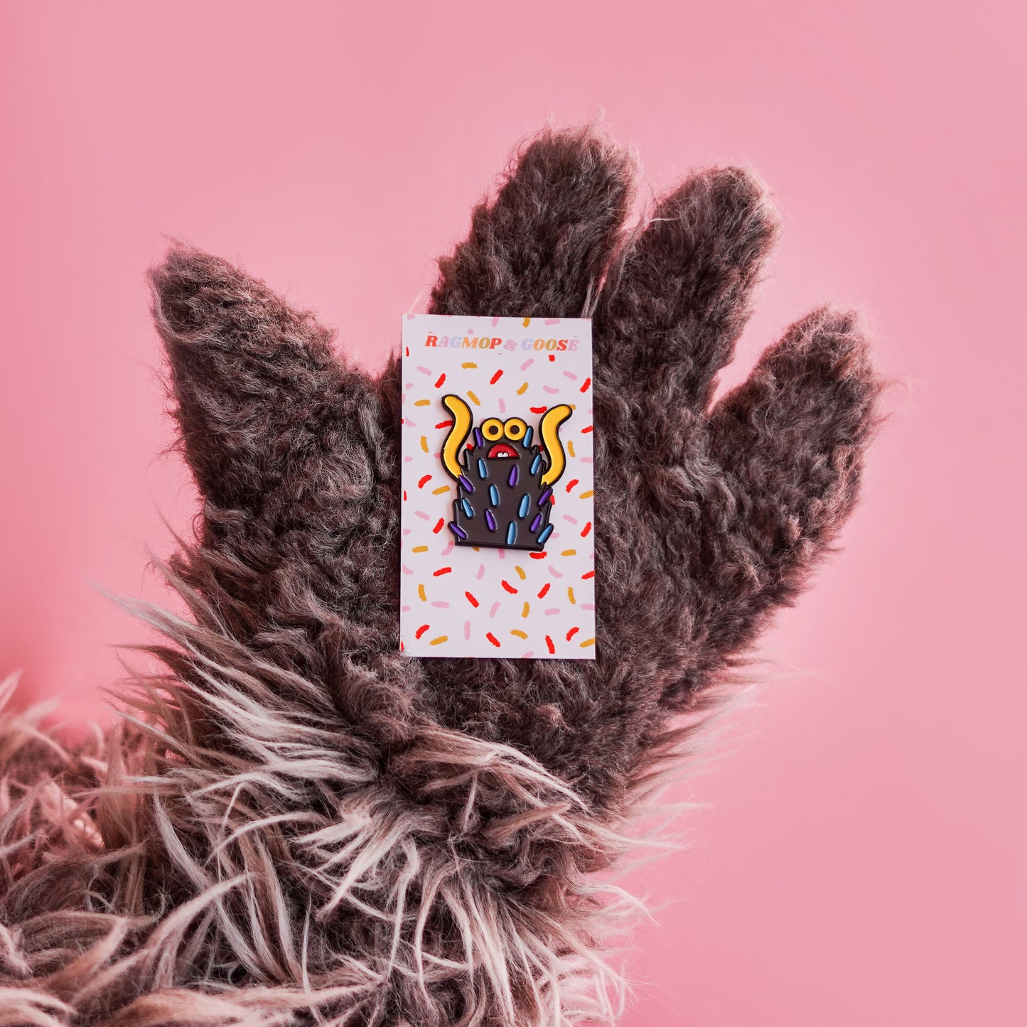 Zigzag Enamel Pin