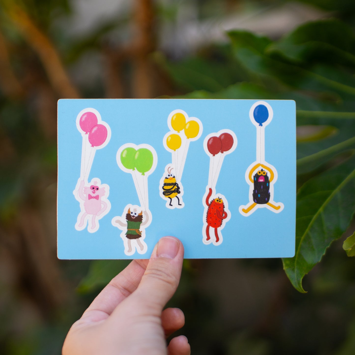 May 2025 - Up, Up and Away! - Exclusive Patreon Sticker Sheet