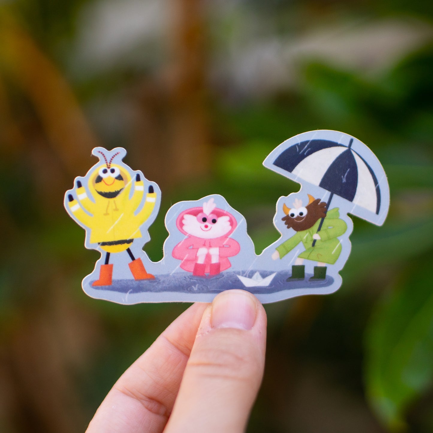 April 2025 - Rainy Day - Exclusive Patreon Sticker