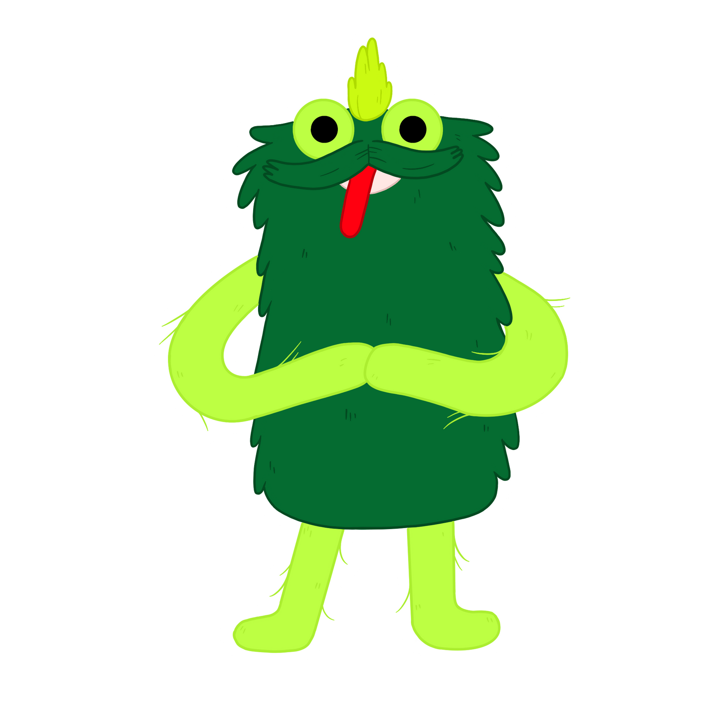 Eggbert Die-Cut Vinyl Sticker