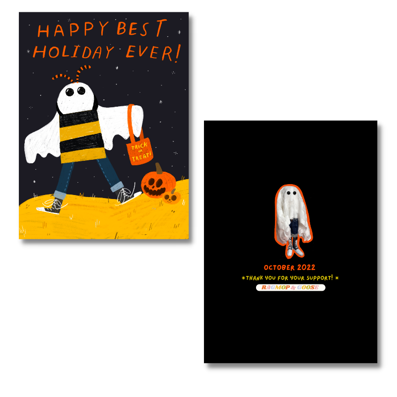 October 2022 - Stanley Bumble Bee - Exclusive Patreon Postcard