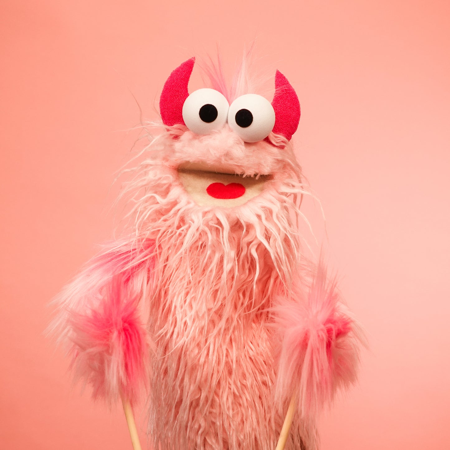 Pink Roland - Hand & Rod Puppet