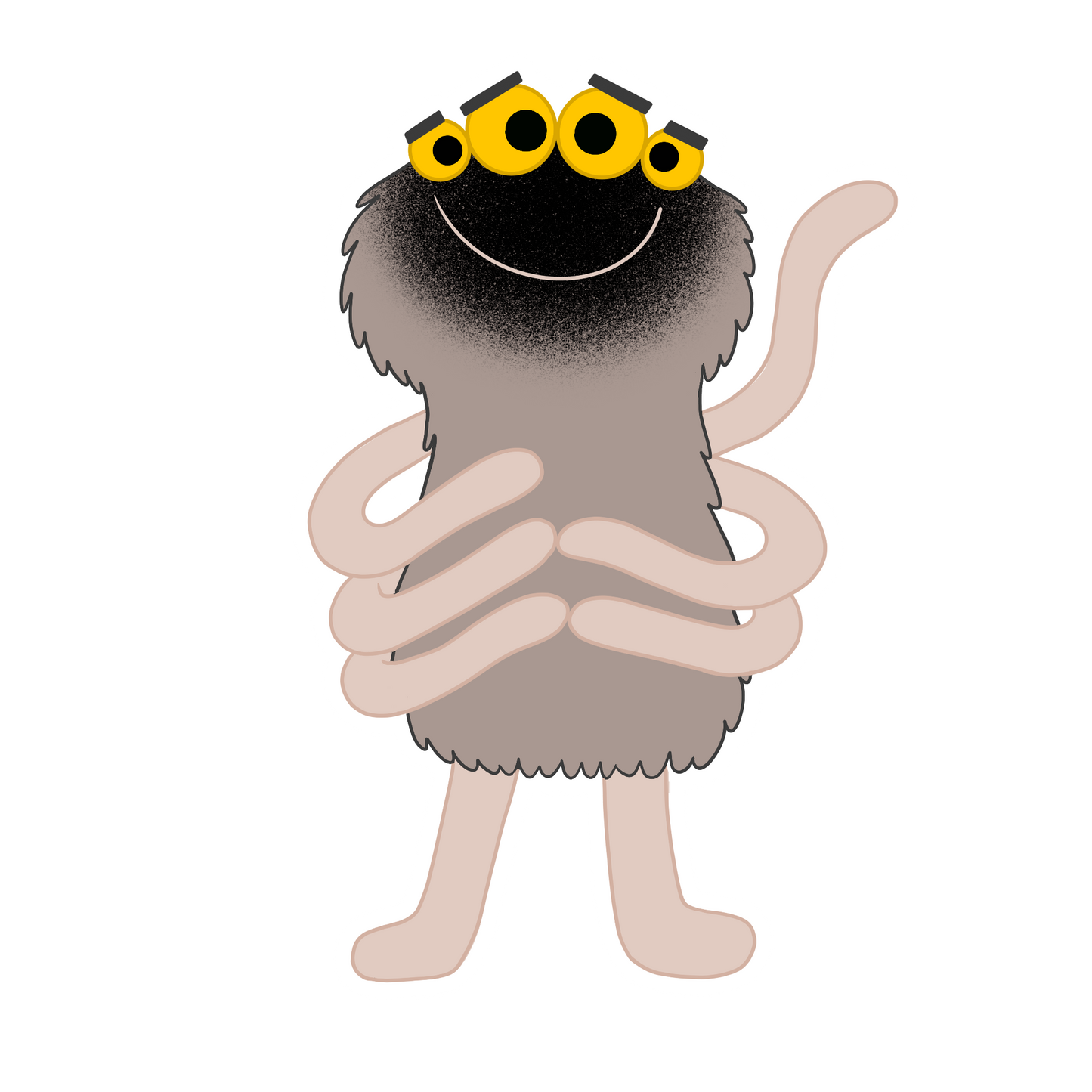 Pluto Die-Cut Vinyl Sticker