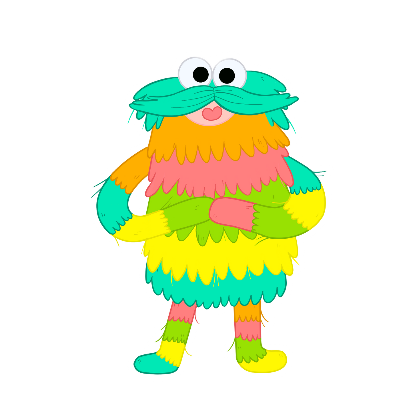 Sherbert Die-Cut Vinyl Sticker