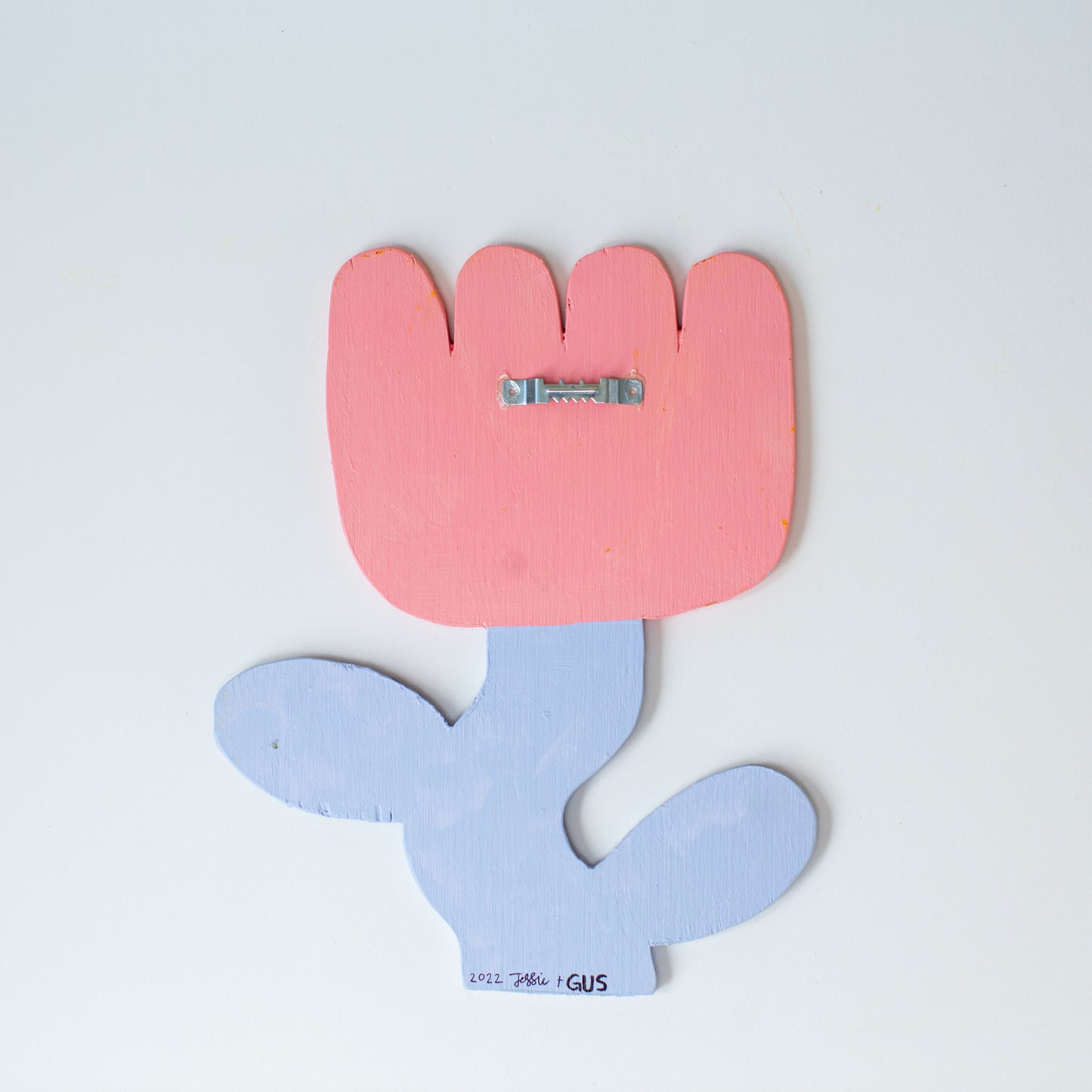 Blue & Pink Tulip - Wall Art