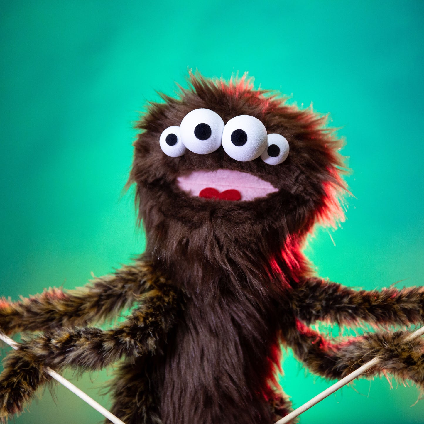 Agatha the Tarantula - Hand & Rod Puppet