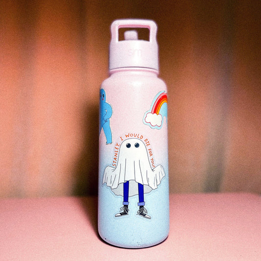 Stanley The Ghost "I Would Die For You" Sticker