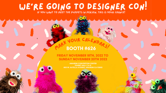 WE'RE GOING TO DESIGNER CON!