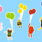 May 2025 - Up, Up and Away! - Exclusive Patreon Sticker Sheet