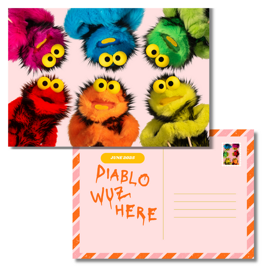 June 2025 - Oops, All Diablos! - Exclusive Patreon Postcard