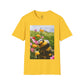 Honey In Flowers T-Shirt (Adult Unisex)