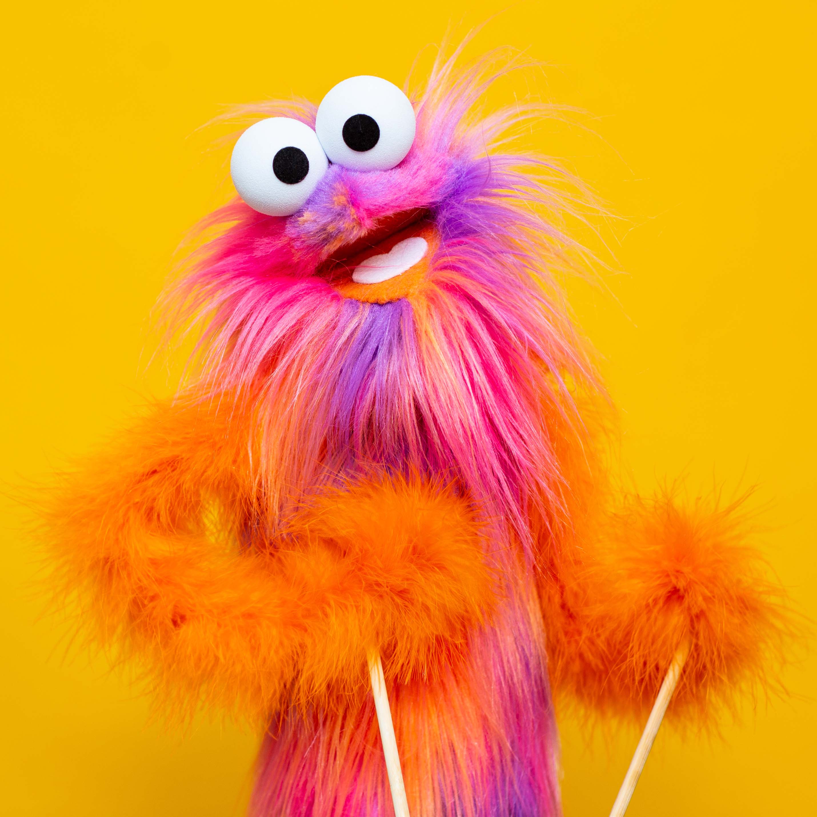 Parker - Hand & Rod Puppet – Ragmop & Goose