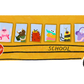 2026 August Sticker - School Bus - Patreon Exclusive