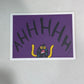 2026 January Zig Zag AHHH Sticker
