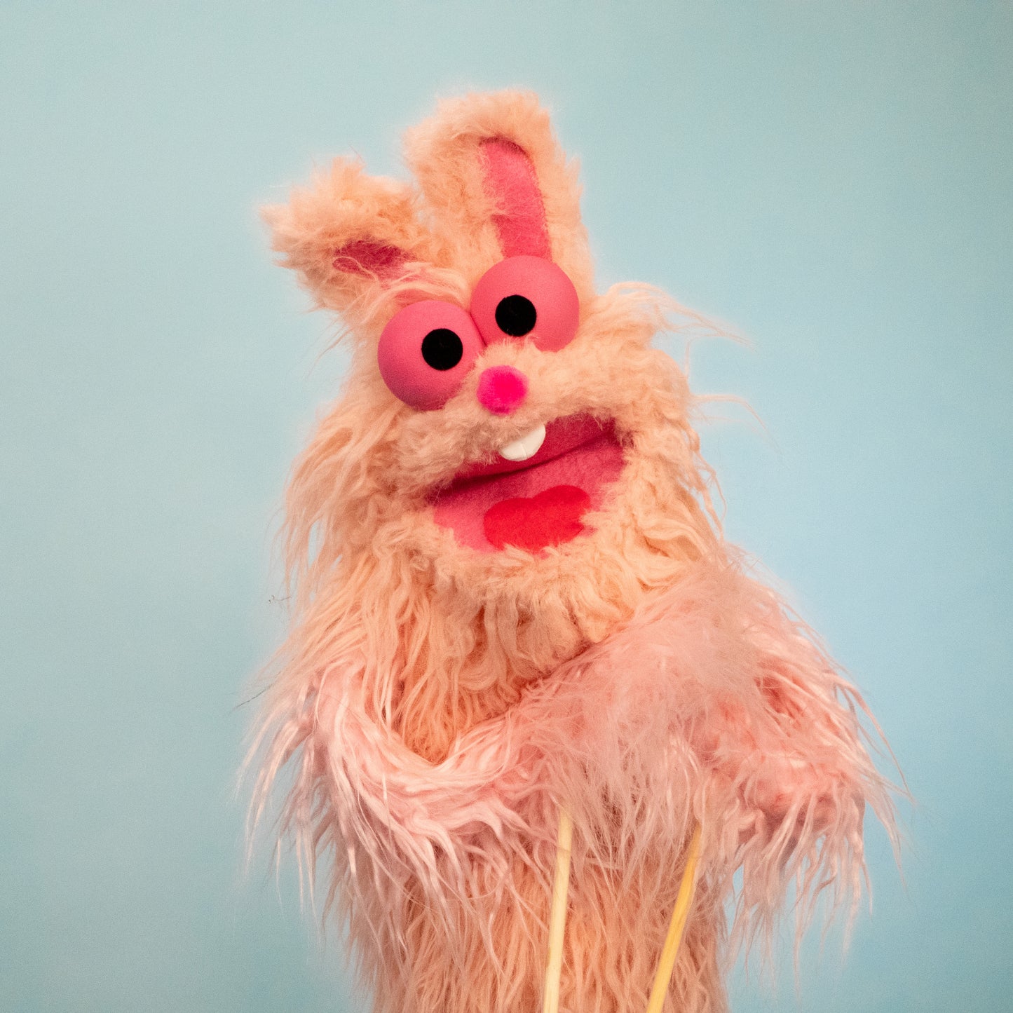 Bunny Pinky - Hand & Rod  Puppet