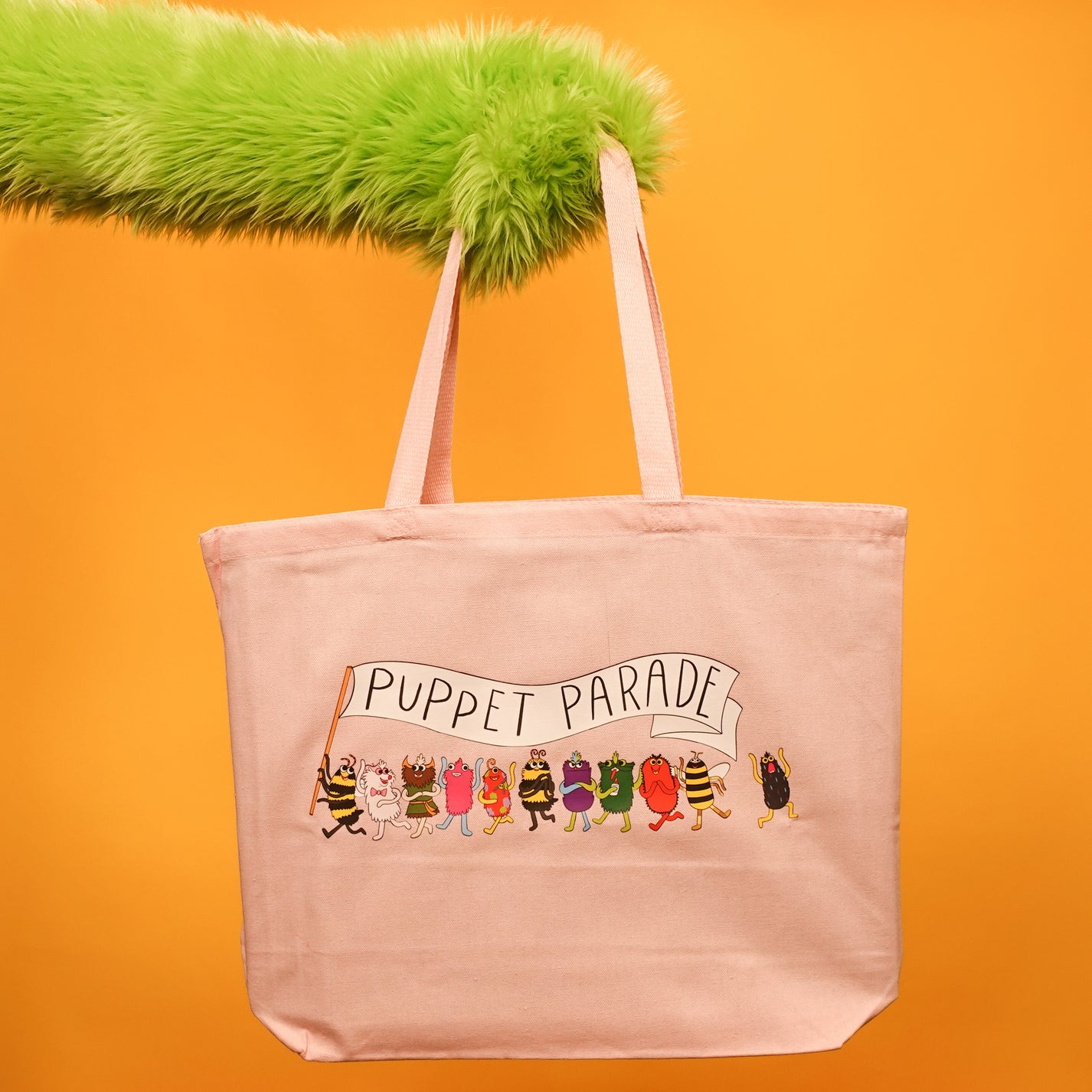 Puppet Parade Tote Ragmop & Goose