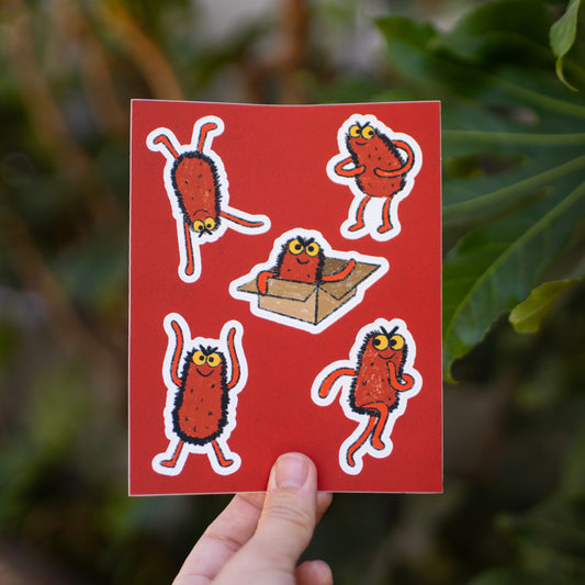 July 2024 - Diablo Sticker Sheet - Exclusive Patreon Sticker
