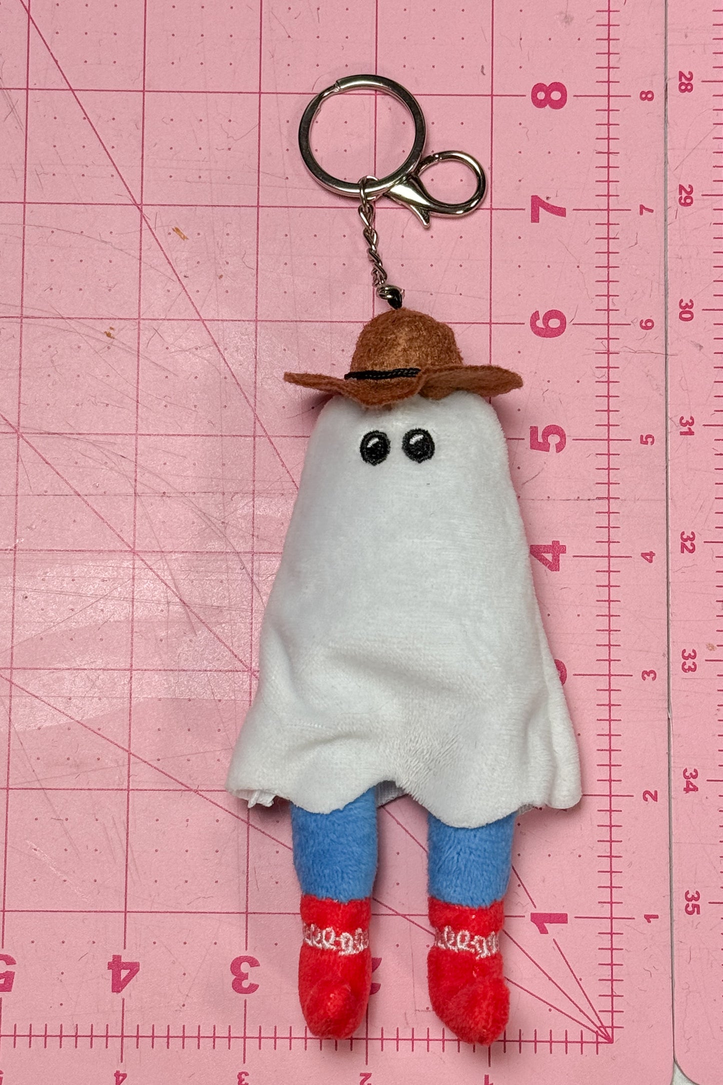 *PRE-ORDER* Stanley The Cowboy Ghost (LaBooBoo) Plushie Keychain