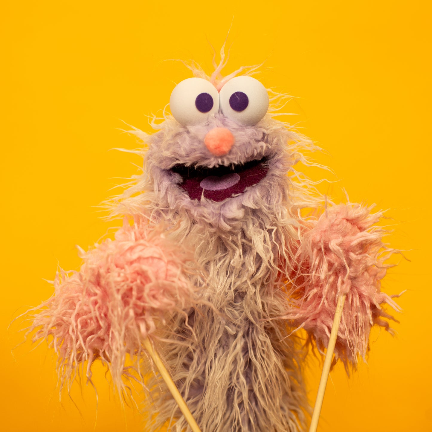 Lavender - Hand & Rod  Puppet