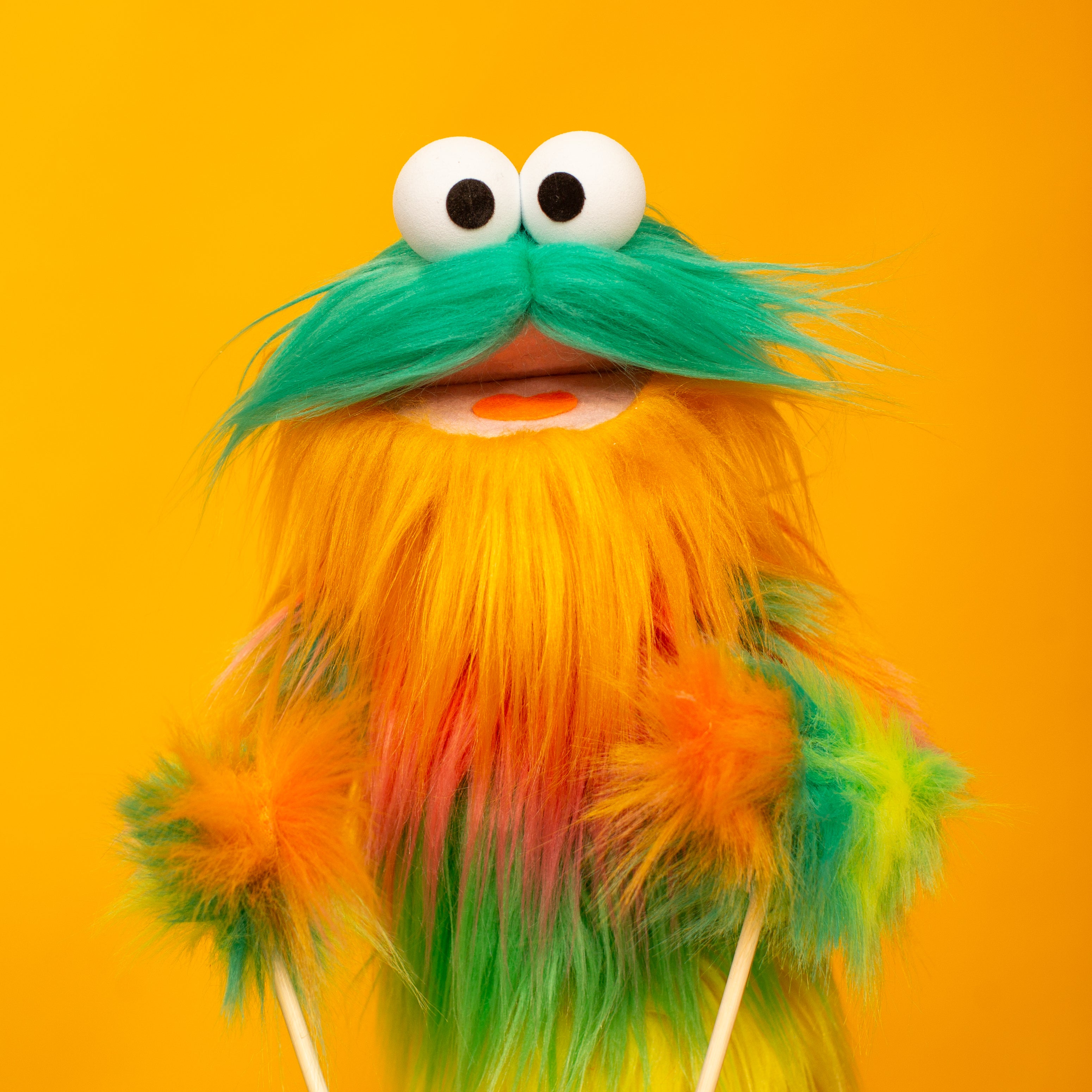 Muppet Gerbert Sherbert - Hand & Rod Puppet – Ragmop & Goose