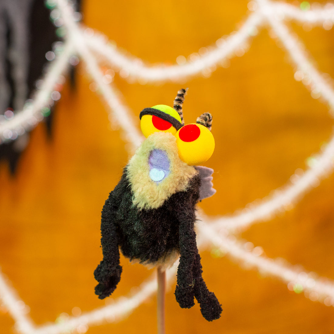 Tiny Zombee Finger Puppet Ragmop & Goose