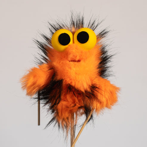 Tiny Orange Diablo (Finger Puppet) – Ragmop & Goose