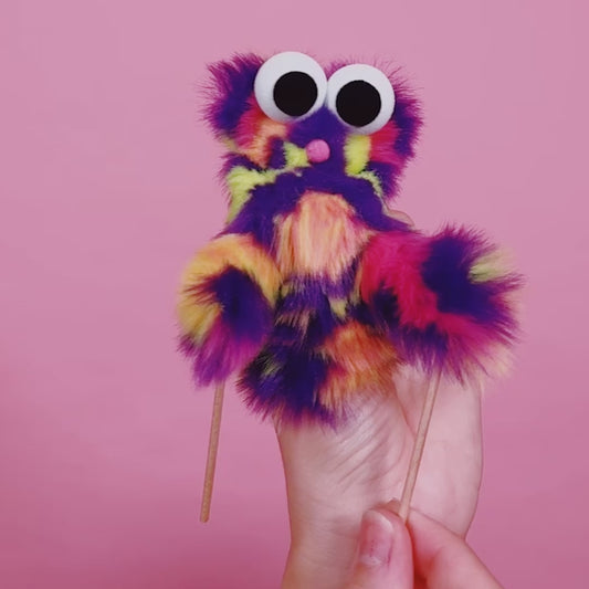 Tiny Neon (Finger Puppet)