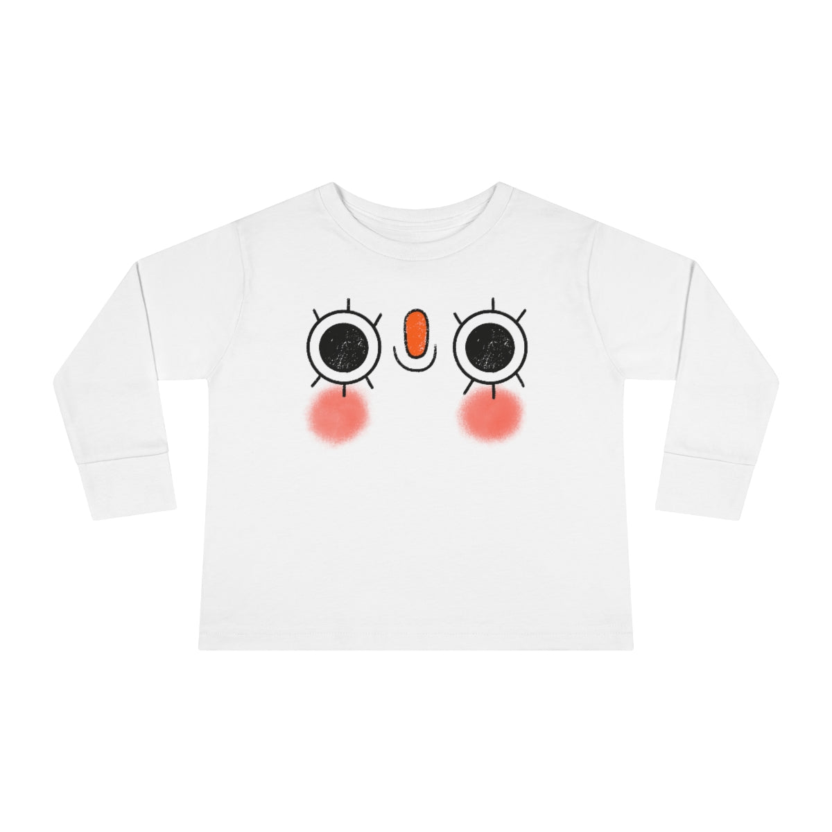 Happy Hungry Toddler Long Sleeve Shirt