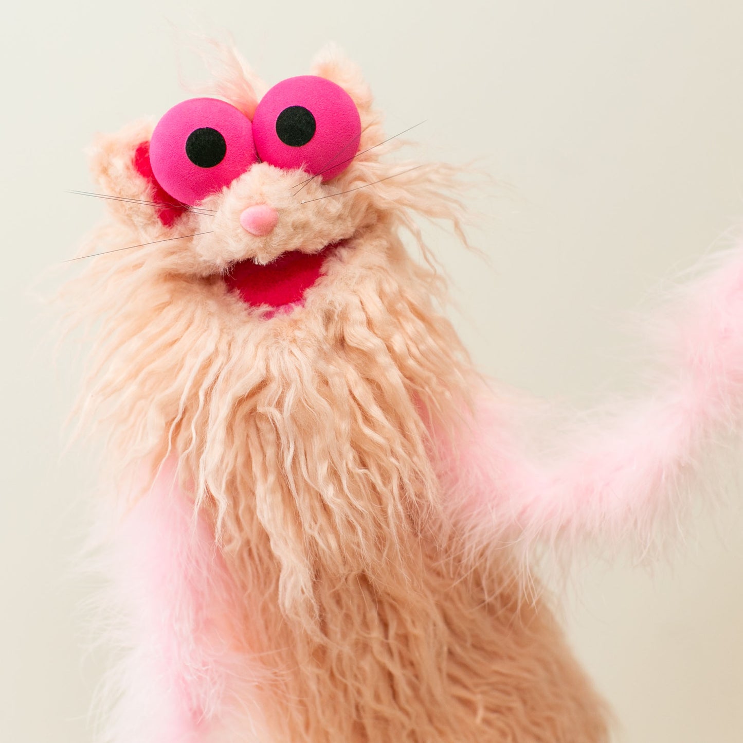 Kitty Pinky - Hand & Rod  Puppet