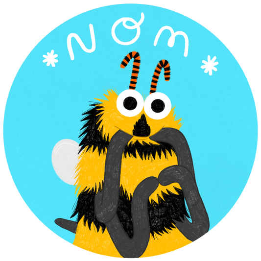 Honey Butter Biscuit *NOM* - Vinyl Sticker