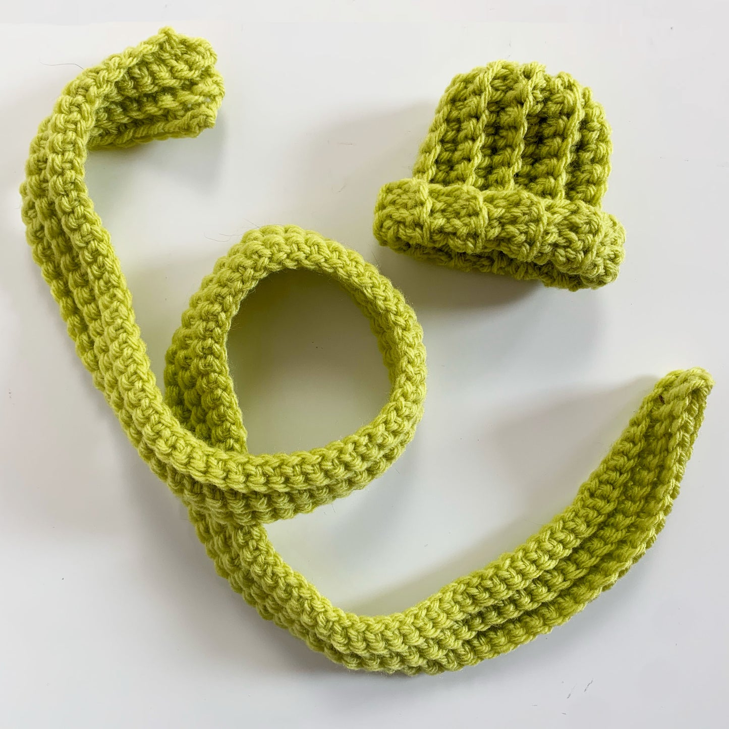 Crochet Hat and Scarf Set