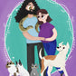 Custom Commission Family/Couple/Sibling/Best Friend/Pet Portrait Illustration Gift