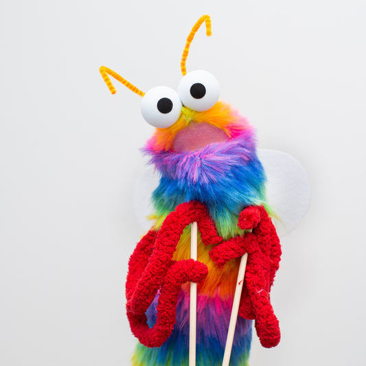Queenie - Hand & Rod  Puppet