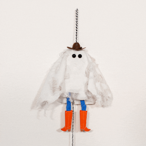 Stanley The Ghost Cowboy - Pull-String Wall Art